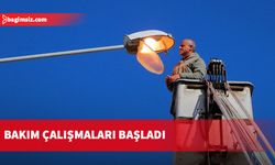 Aydınlatmaların bakım çalışmalarına başlandı