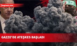 Gazze'de ateşkes başladı