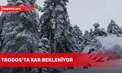 Sıcaklıklar düştü... Trodos'ta kar bekleniyor...