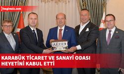 Cumhurbaşkanı Tatar, Karabük Ticaret ve Sanayi Odası heyetini kabul etti