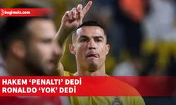 Cristiano Ronaldo, lehine çalınan penaltıyı iptal ettirdi