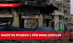 Gazze'de ateşkes 1 gün daha uzatıldı