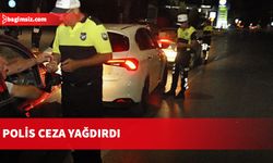 14 sürücü alkollü çıktı, 24 araç trafikten men edildi