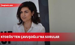 KTOEÖS'ten Çavuşoğlu'na sorular...