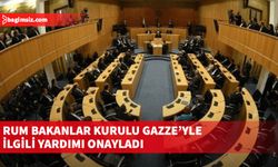 Rum Bakanlar Kurulu Gazze’yle ilgili yardımı onayladı