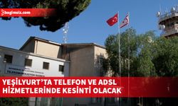 Yeşilyurt’ta telefon ve adsl hizmetlerinde kesinti olacak