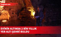 Yeraltı şehri, ÇEKÜL iş birliğiyle gün yüzüne çıkarıldı