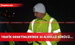 Ülke genelinde gerçekleştirilen denetimlerde bin 970 araç sürücüsü kontrol edildi