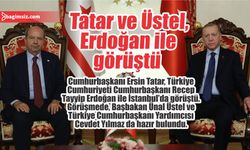 Tatar ve Üstel, Erdoğan ile görüştü