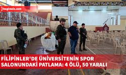 Mindanao Devlet Üniversitesi'ndeki spor salonunda pazar ayini esnasında patlama meydana geldi