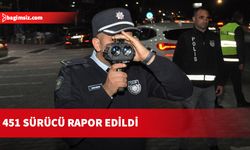 3 sürücü tutuklandı, 48 araç trafikten men edildi 