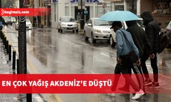 Meteoroloji Dairesi yağış miktarlarını açıkladı