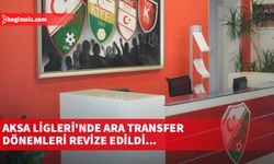 KTFF 1.Lig ve A2 Ligleri'nde gerçekleşecek ara transfer tarihlerinin revize edildiğini duyurdu…