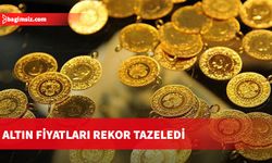 Altın fiyatları rekor tazeledi