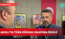 Türk- Bir Başkanı Güven Arıklı’ya ‘Türk Dünyası Diaspora ödülü’ verildi