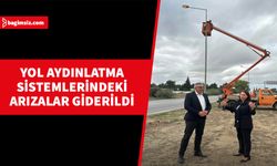 Yol aydınlatma sistemlerindeki arızalar giderildi