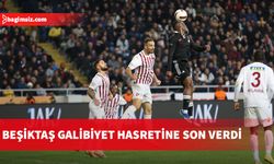 Beşiktaş, deplasmanda karşılaştığı Hatayspor'u 2-1 mağlup etti