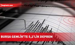 AFAD: Gemlik’te 5,1’lik deprem