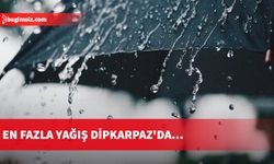 Meteoroloji Dairesi yağış miktarlarını açıkladı