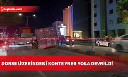 Lefkoşa’da korkutan kaza…