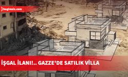 İşgal ilanı!.. Gazze'de satılık villa