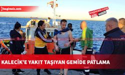 Gemide görevli iki kişinin vücudunun muhtelif yerlerinden yaralandığı öğrenildi