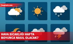 Hava sıcaklığı hafta boyunca nasıl olacak?