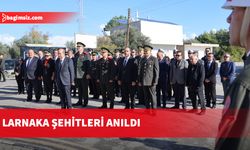 Larnaka Şehitleri anıldı