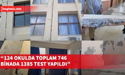 Üstel: Bu testler dosyalarda bırakılmadı, test sonuçlarına göre güçlendirme isteyen binaların projeleri de başlatıldı