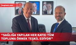 Dinçyürek: Sağlığa yapılan her katkı tüm topluma örnek teşkil ediyor