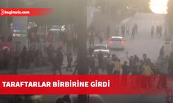 Mağusa'da derbi öncesi taraftarlar birbirine girdi