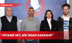 TDP yetkilileri, Vicdani Ret İnisiyatifi temsilcileriyle görüştü