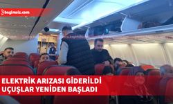 Elektrik arızası giderildi, uçuşlar yeniden başladı