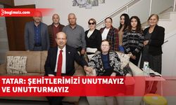 Cumhurbaşkanı Ersin Tatar, iki şehit ailesini ziyaret etti