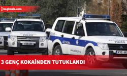 3 genç kokainden tutuklandı