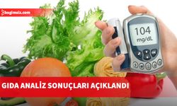 Haftalık gıda analiz sonuçları açıklandı