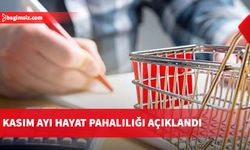 SON DAKİKA HABERİ....  Kasım ayı hayat pahalılığı açıklandı