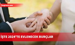 2024 yılında evlenecek burçlar belli oldu 'aşk her an kapınızı çalabilir'