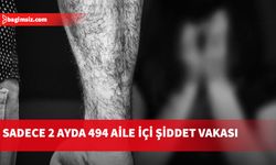 Sadece 2 ayda 494 aile içi şiddet vakası