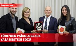 Töre’den psikologlara yasa desteği sözü