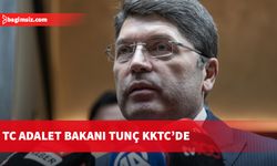 TC Adalet Bakanı Tunç KKTC'de