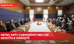 TBMM Dışişleri Komisyonu Başkanı Oktay, KKTC Cumhuriyet Meclisi heyeti ile görüştü