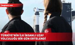 Türkiye'nin ilk insanlı uzay yolculuğu bir gün ertelendi