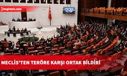 Meclis'ten teröre karşı ortak bildiri