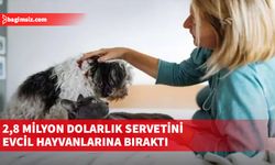 2,8 milyon dolarlık servetini evcil hayvanlarına bıraktı