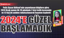 2024'e güzel başlamadık