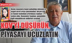 KDV'yi düşürün, piyasayı ucuzlatın