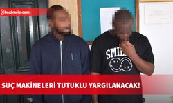 Soygun zanlıları mahkemeye çıkarıldı!