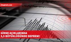 Girne açıklarında deprem…