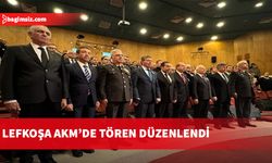 Denktaş için Lefkoşa AKM’de tören düzenlendi